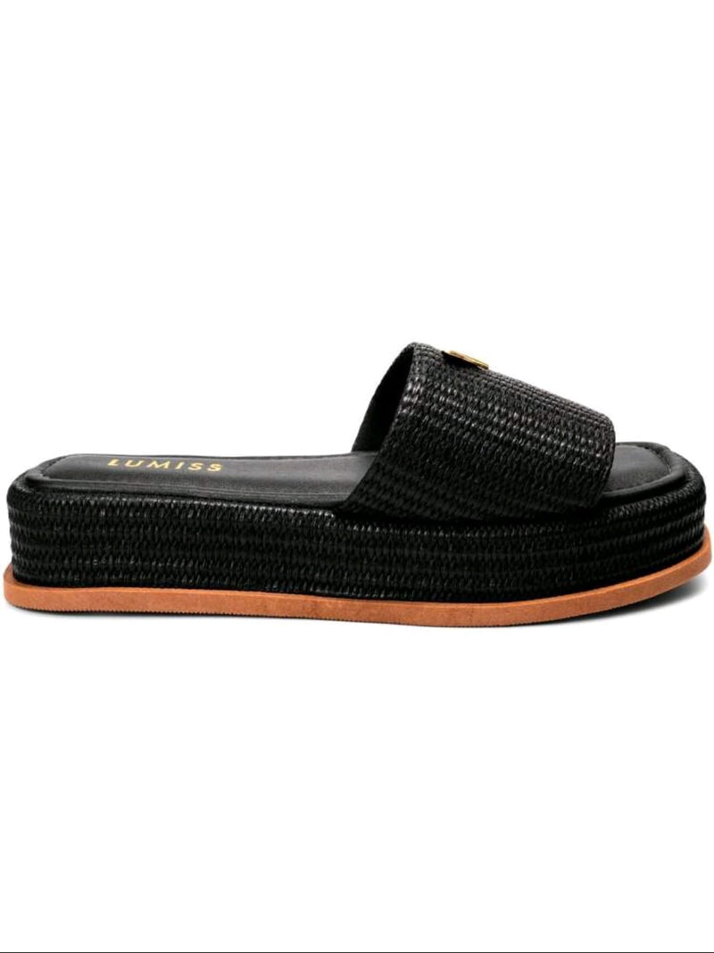 Saphir | Sandale Flatform Élégance Sérénité